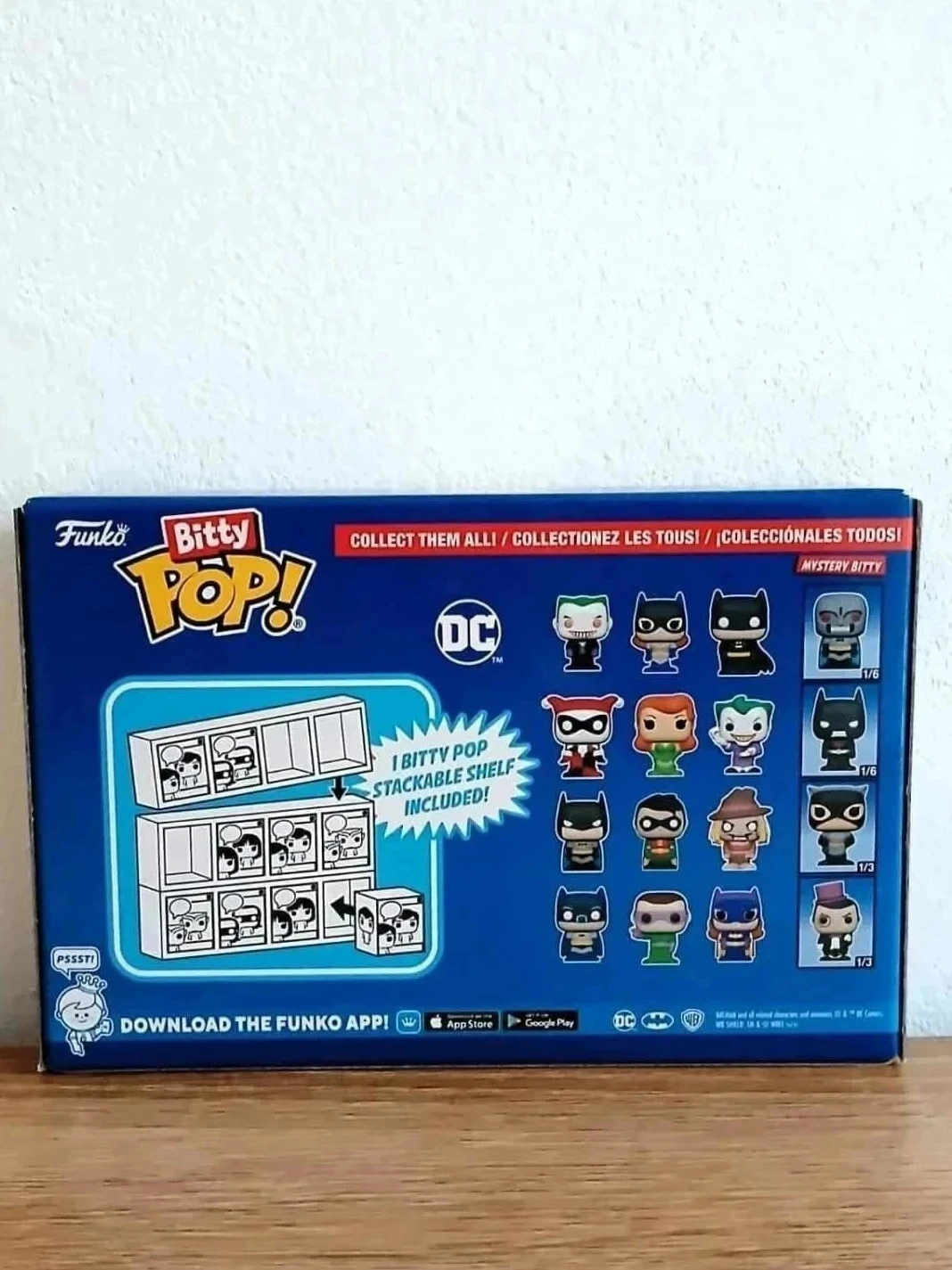 Pack 4 figuren Bitty POP! DC Batman Funko – photo 2